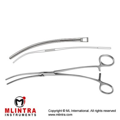 DeBakey Atrauma Aortic Aneurysm Clamp Stainless Steel, 31 cm - 12 1/4" DeBakey Atrauma Aortic Aneurysm Clamp Stainless Steel, 31 cm - 12 1/4"